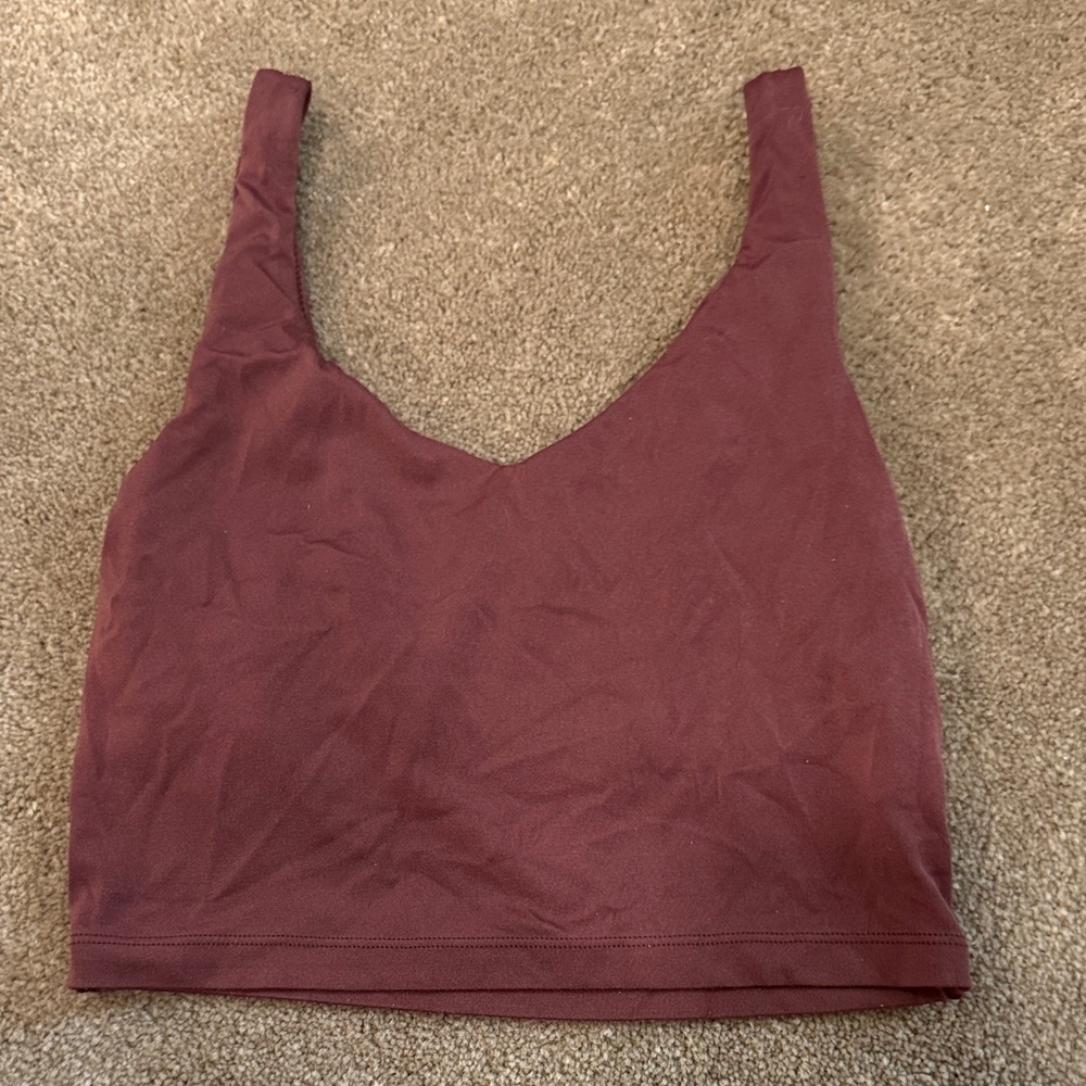 American Eagle Outfitters Maroon Top
